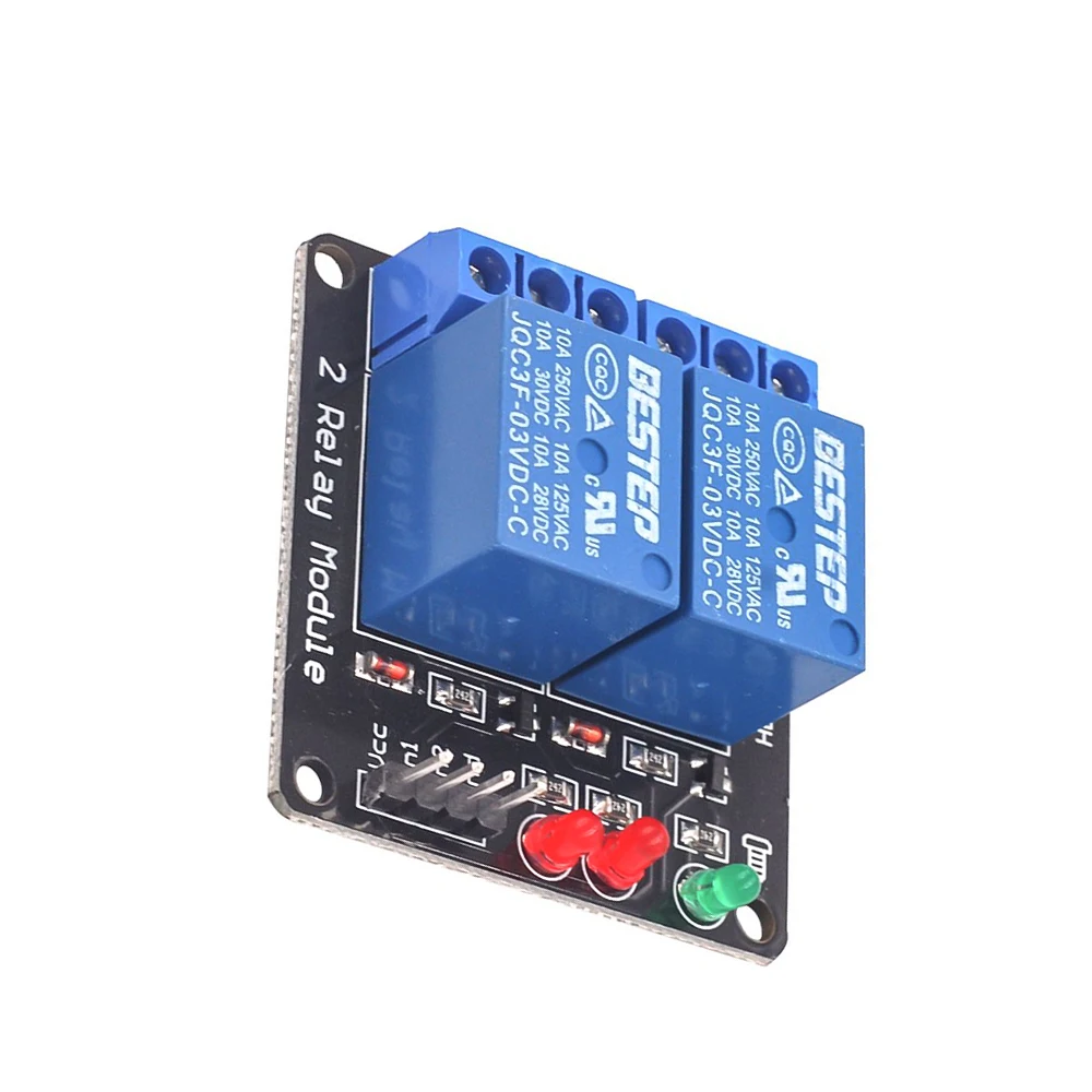 3V 1-channel 2-channel 4-channel relay module low-level triggered luminous relay output relay module