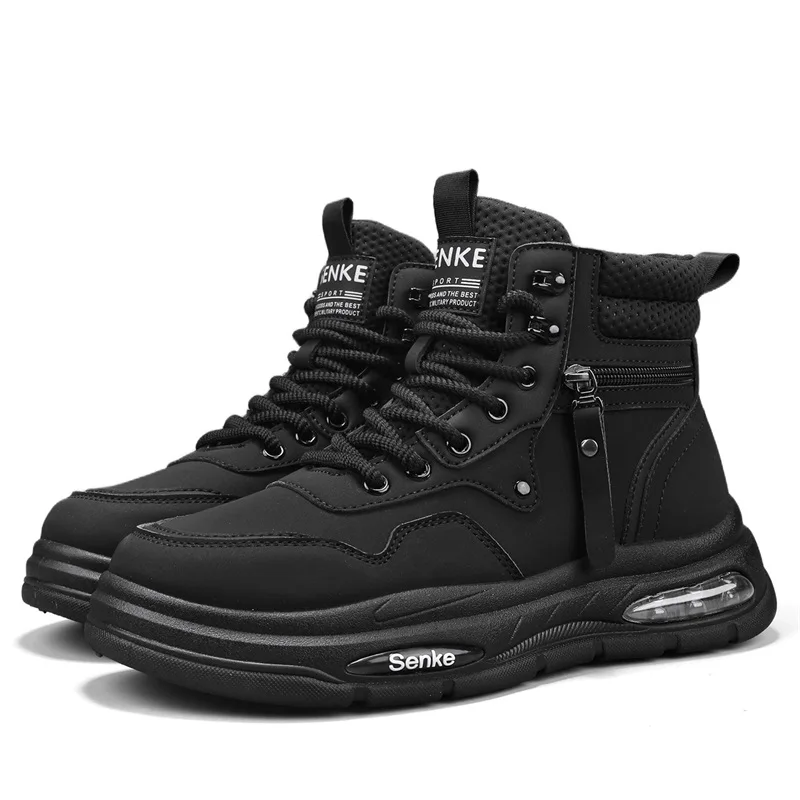 

Mens Boots Ankle Casual Winter Shoes Cowboy Combat Tactical Motorcycle Leather Chelsea Work Outdoor Hiking Luxury Designer