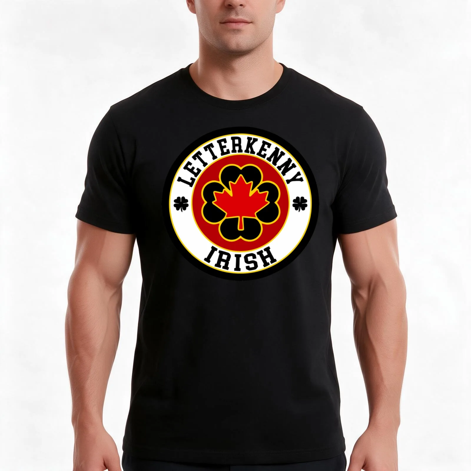 BEST TO BUY - Letterkenny Irish Shoresy Ice Hockey Shamrocks T-Shirt, Summer Casual Cotton Tee, Oversized Streetwear Tops