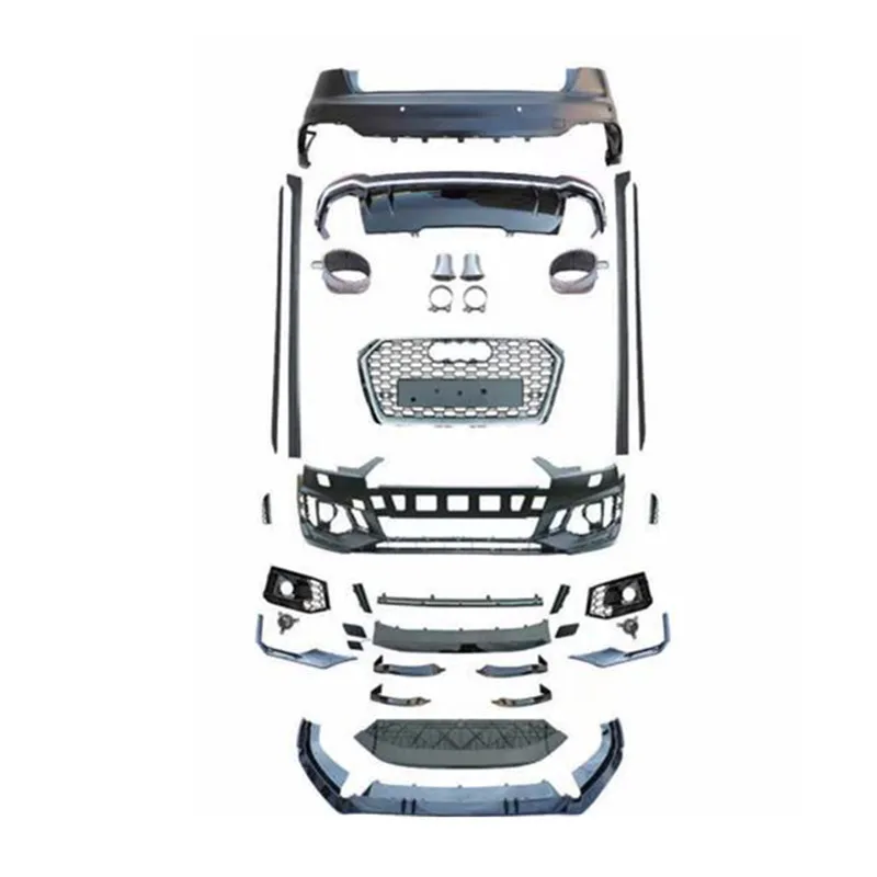

Suitable for RS4 model surrounded by Audi A4 refit 2017-2019 body kit