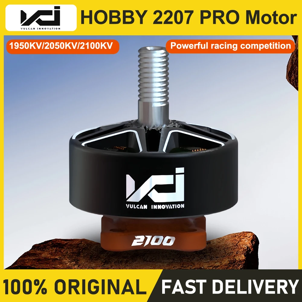VCI HOBBY Vulcan 2207 PRO Brushless Motor KV2100 Extreme Racing FPV Drone Motor 4-6S For 5 Inch  Racing Quadcopter RC Drone Part