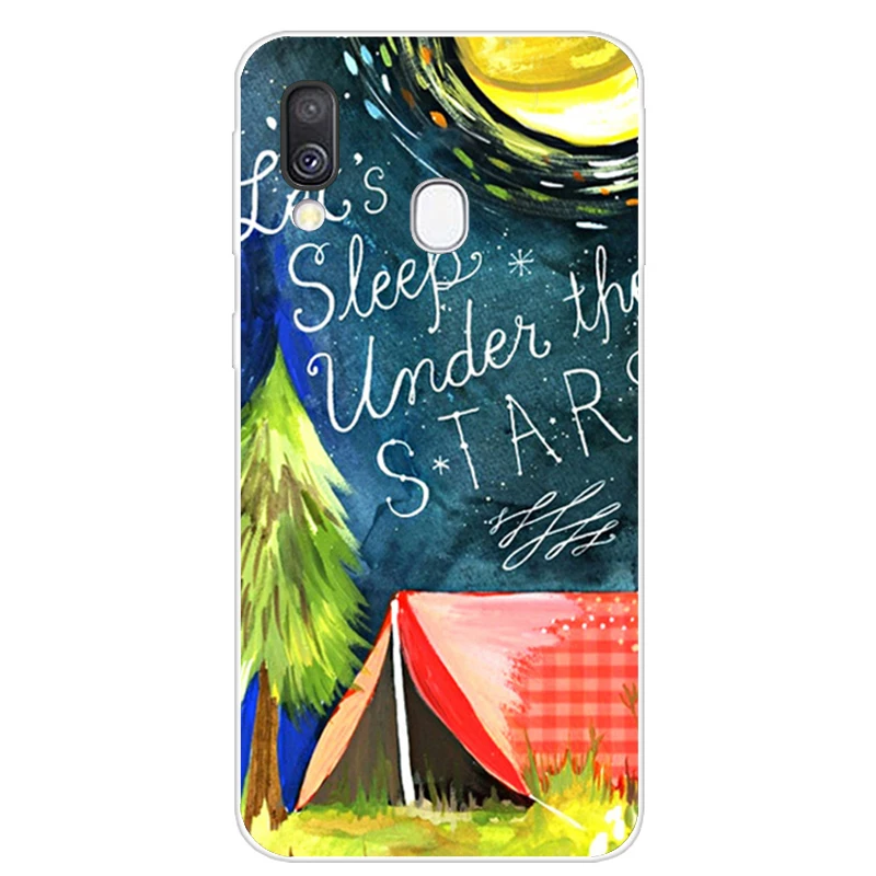 Cases For Samsung A40 Case Soft Silicone Back Cover Phone etui For Samsung Galaxy A40 GalaxyA40 A 40 A405 SM-A405F A405F Cartoon