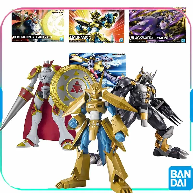 

Bandai Genuine GUNDAM Figure-rise Standard FRS Digital monster MAGNAMON METALGARURUMON Anime Action Figure Assembly Model Toys