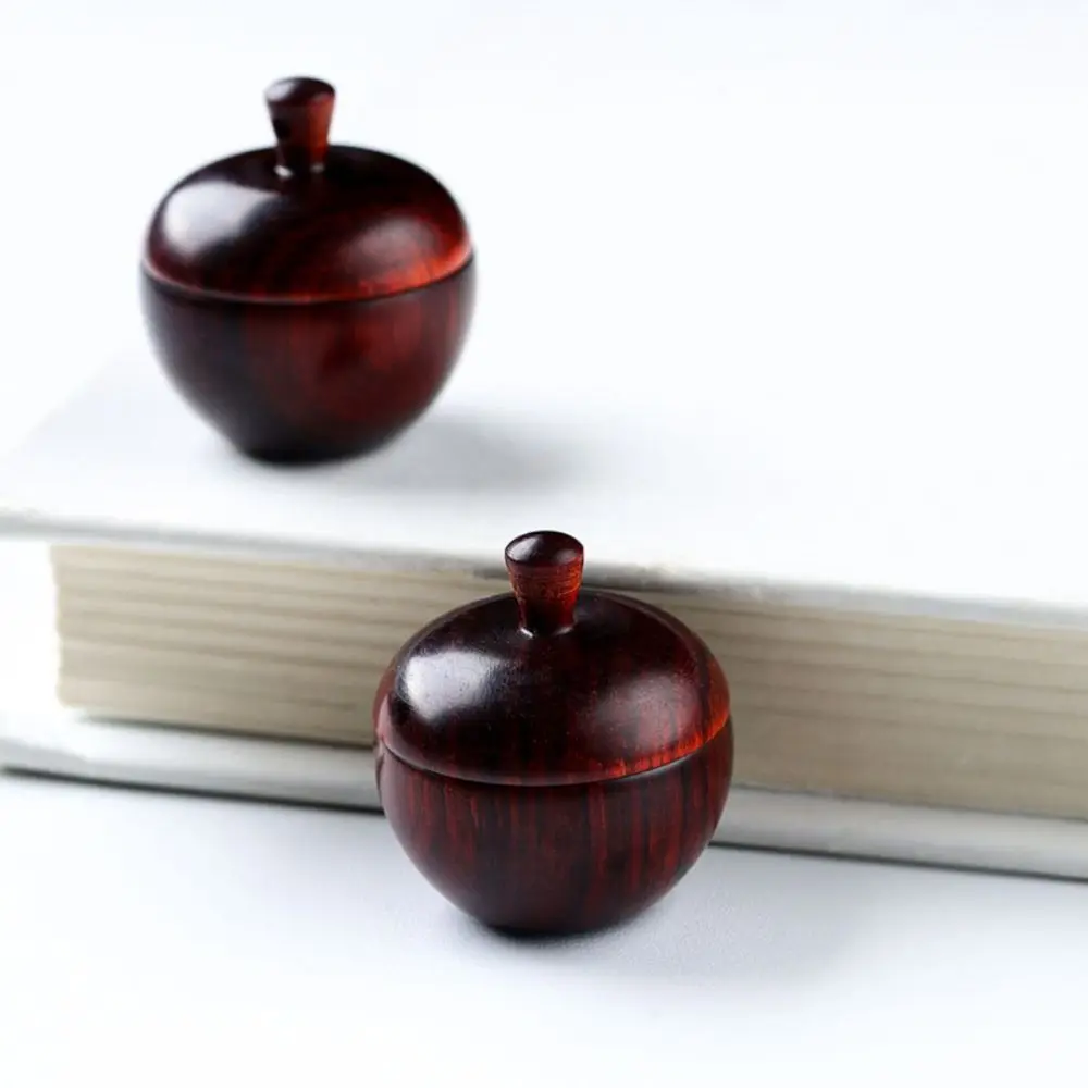 DIY Portable Pill Box Wooden Empty Pill Organizer Case Mini Waterproof Pendant Keychain Travel