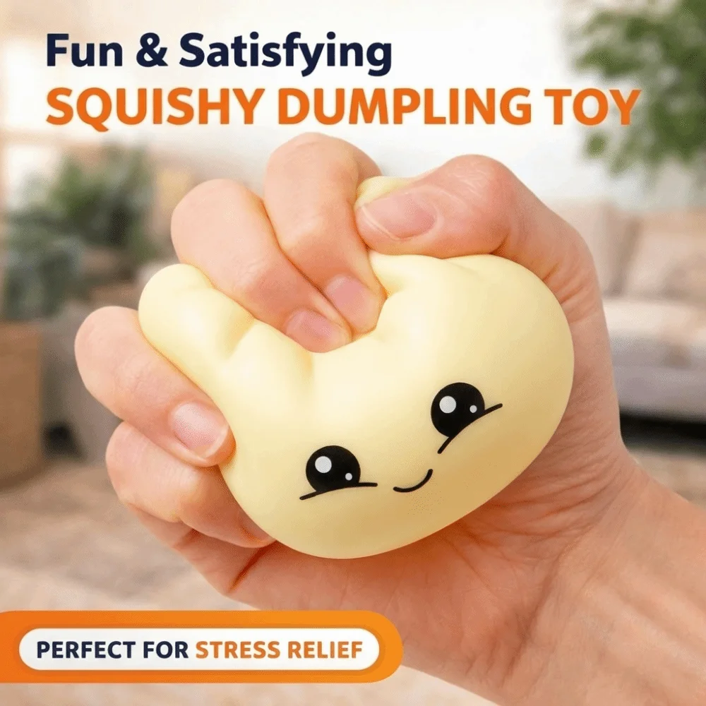 

Подарок: Мягкий сквиши-антистресс в виде паровой булочки, медленно восстанавливающий форму, для снятия стресса и расслабления