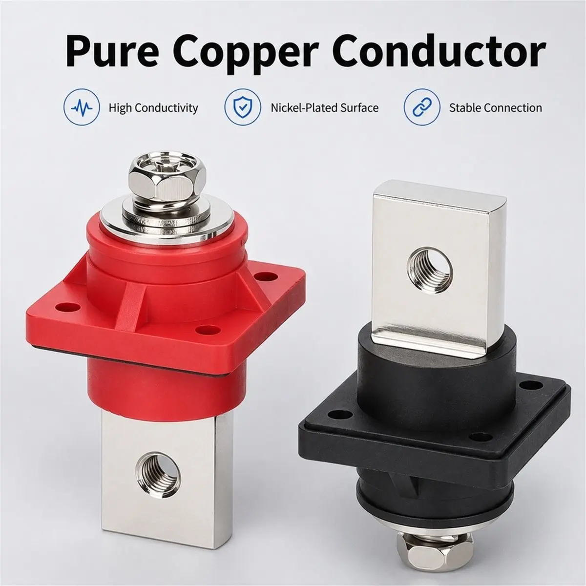 400A Current Through-Wall Terminal New for Photovoltaic Lithium Battery Terminal for Power Supply