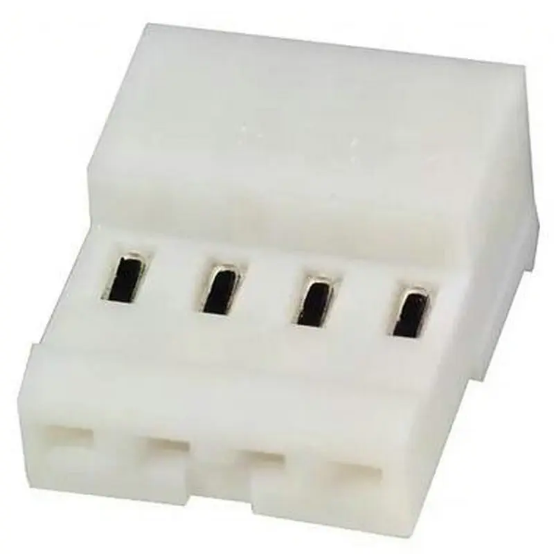 

10 шт. 3-640441-4 оригинальный разъем TE IDC, серия MTA-100, материнское сиденье, 4-канальный, шаг 2,54 мм