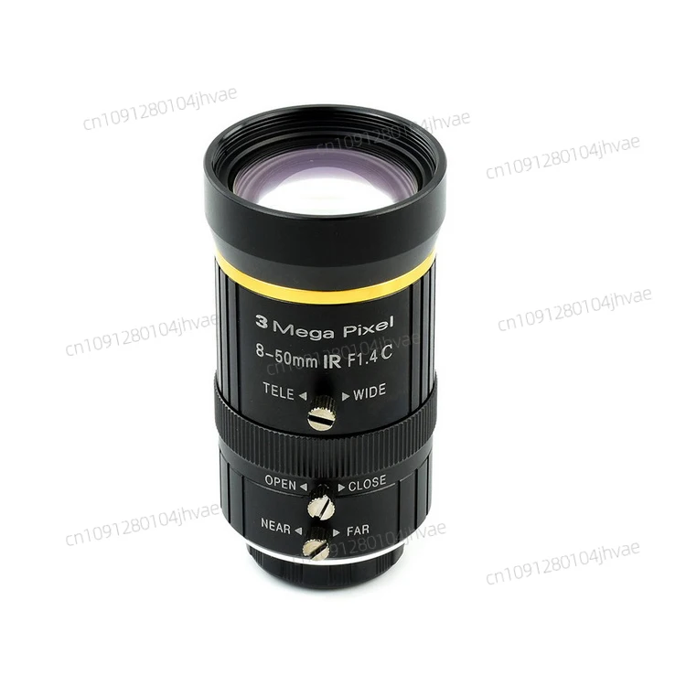 

8-50mm 3MP Lens for RPi HQ Camera with C-Mount Zoom FA Lens