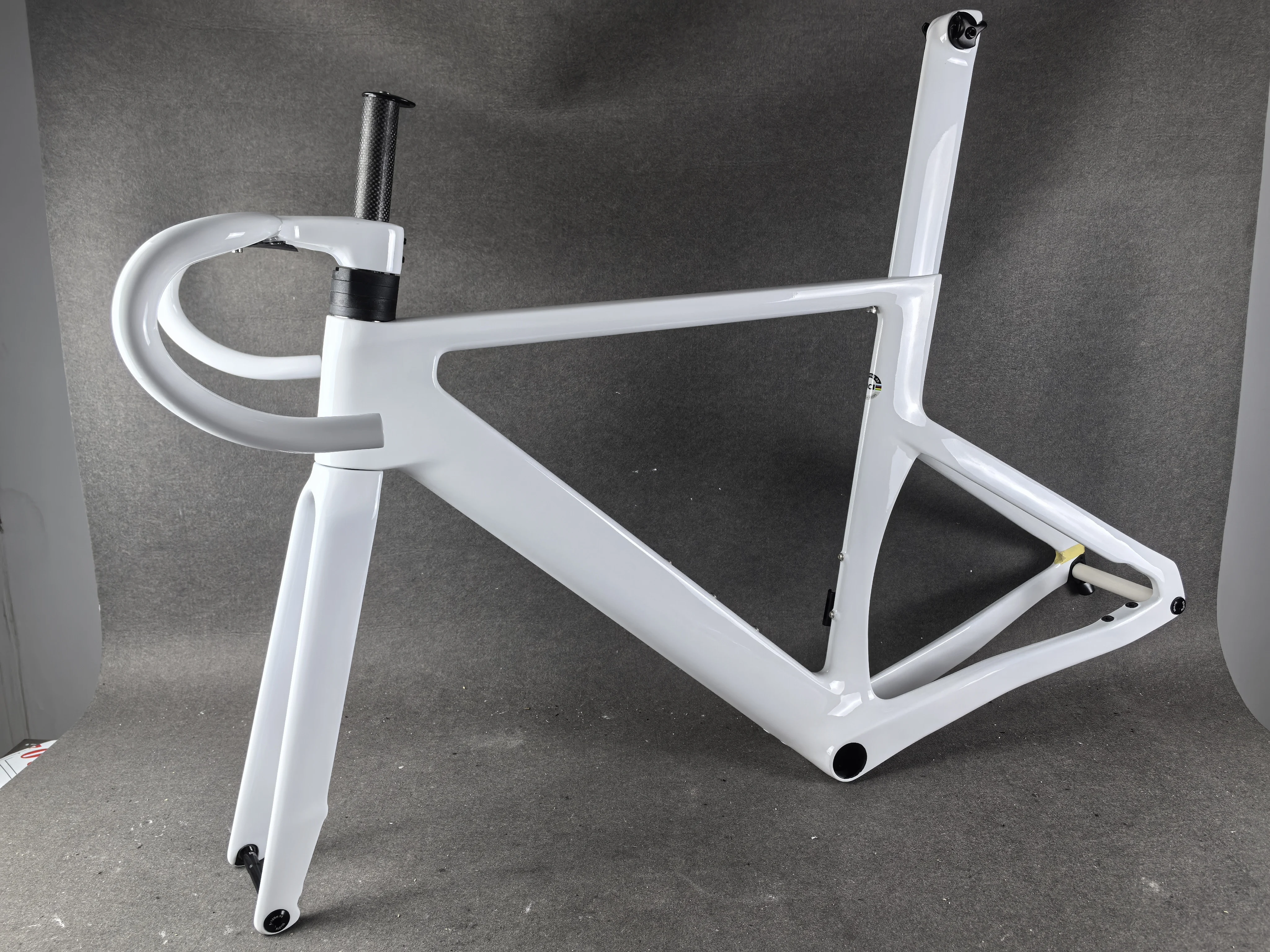 

Super Light New All white Disc Brake Road Bike 40 Colors Aero Carbon Frames bicycle XXS/XS/S/M/L