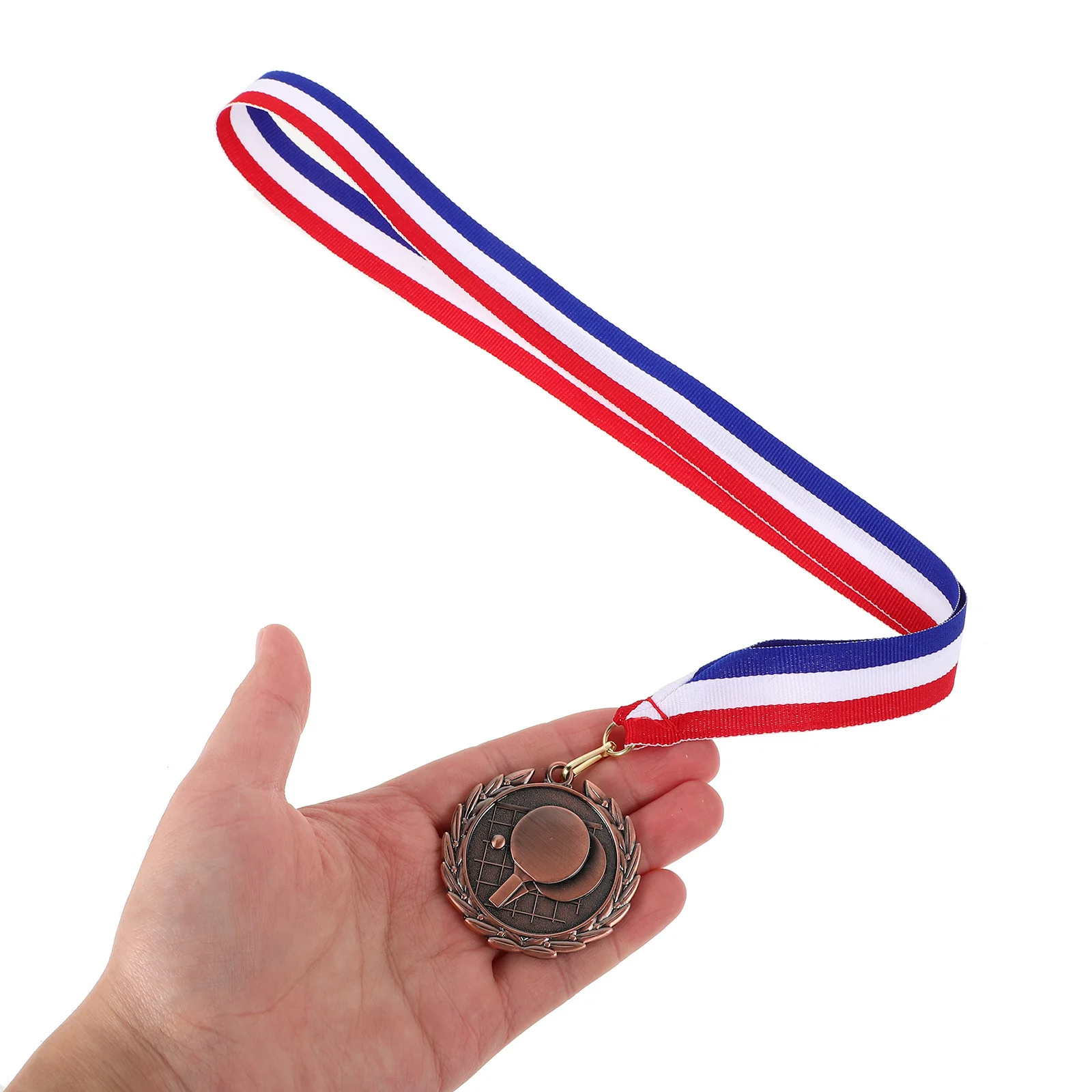 

Metal Medal Table Tennis Competition Award Zinc Alloy Sturdy Portable Unique Versatile Sports Events Party Favors