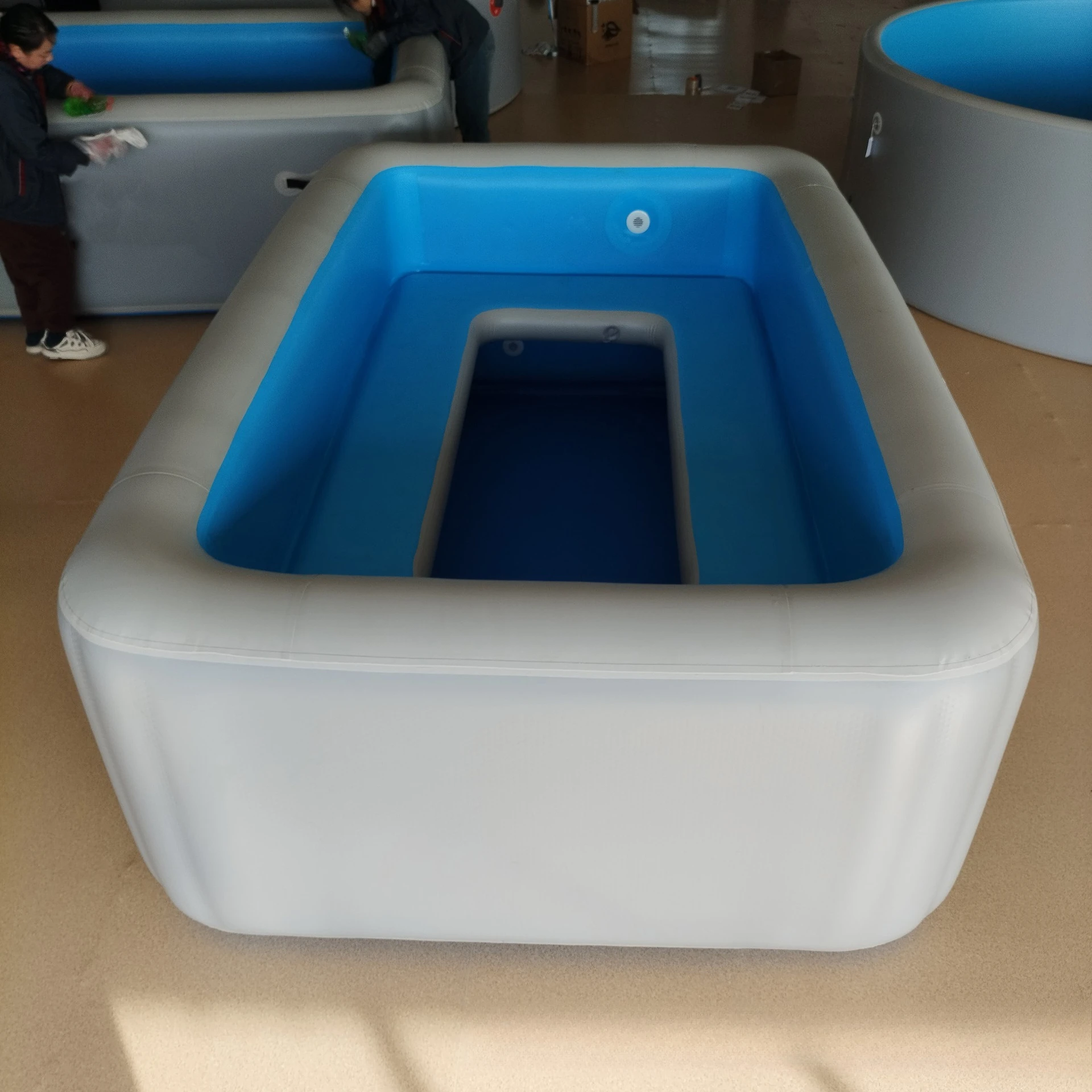 Inflatable Pool Cushion Inflatable Pool Family Fishing Pool