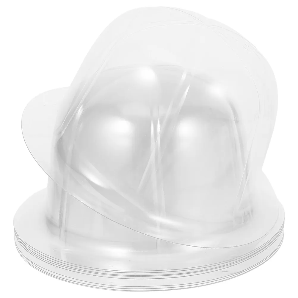 20pcs-baseball-cap-display-riser-clear-short-brim-hat-shaper-anti-deformation-holder-portable-lightweight-organizer
