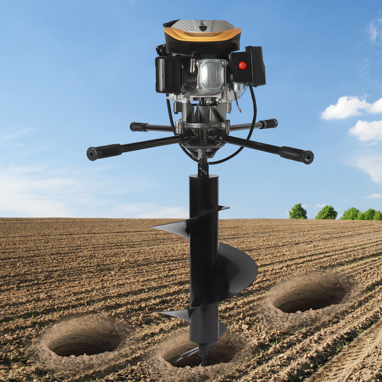 Jane-Perceuse de trous dans le sol, 223cc