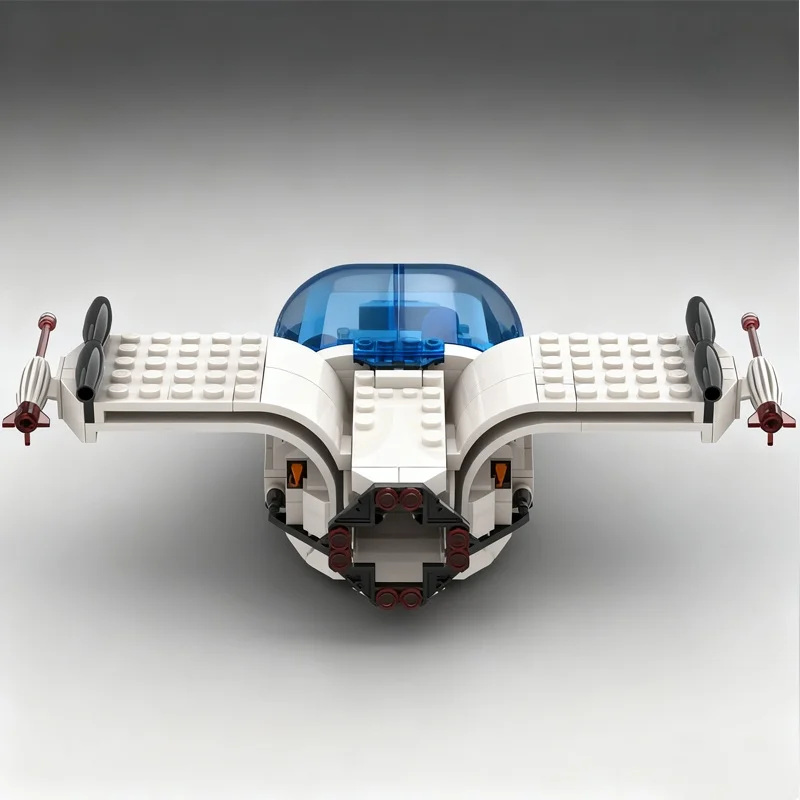 231 قطعة MOC فرط المسافر الفضاء مستقبلية نموذج اللبنات لعبة العمارة هدية الكريسماس تجميع DIY بها بنفسك التعليم الإبداعي