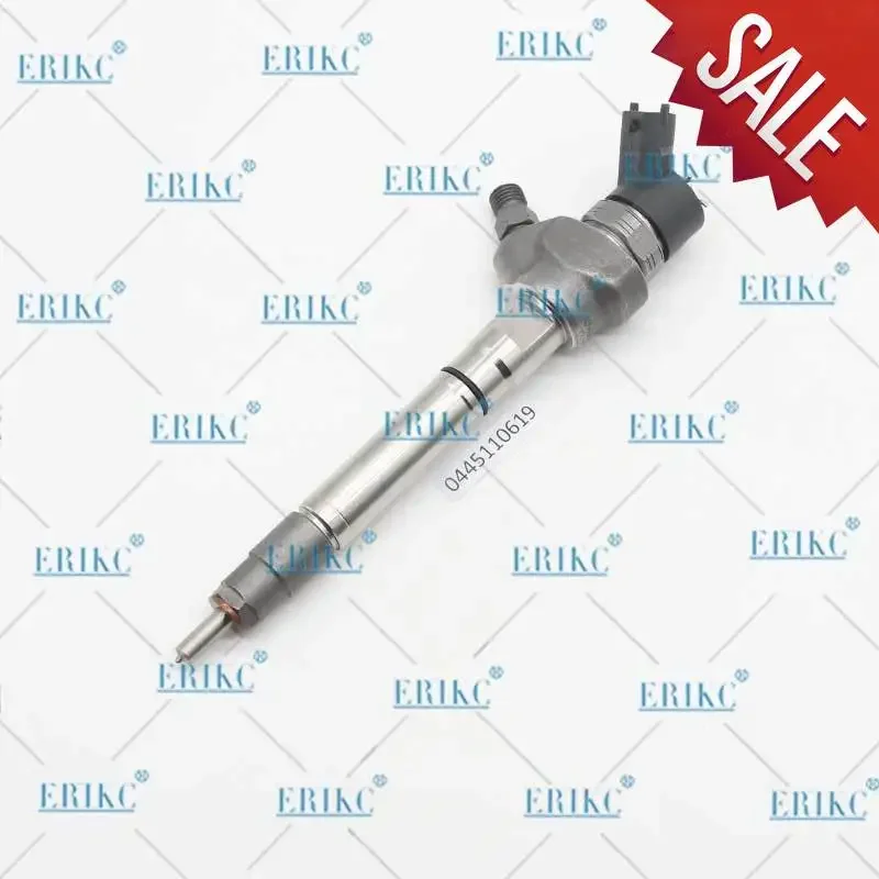 ERIKC Diesel Fuel Nozzle 0445110619 Genuine CR Injection Parts 0 445 110 619 Pump Dispenser Injector 0445 110 619 for Bosch