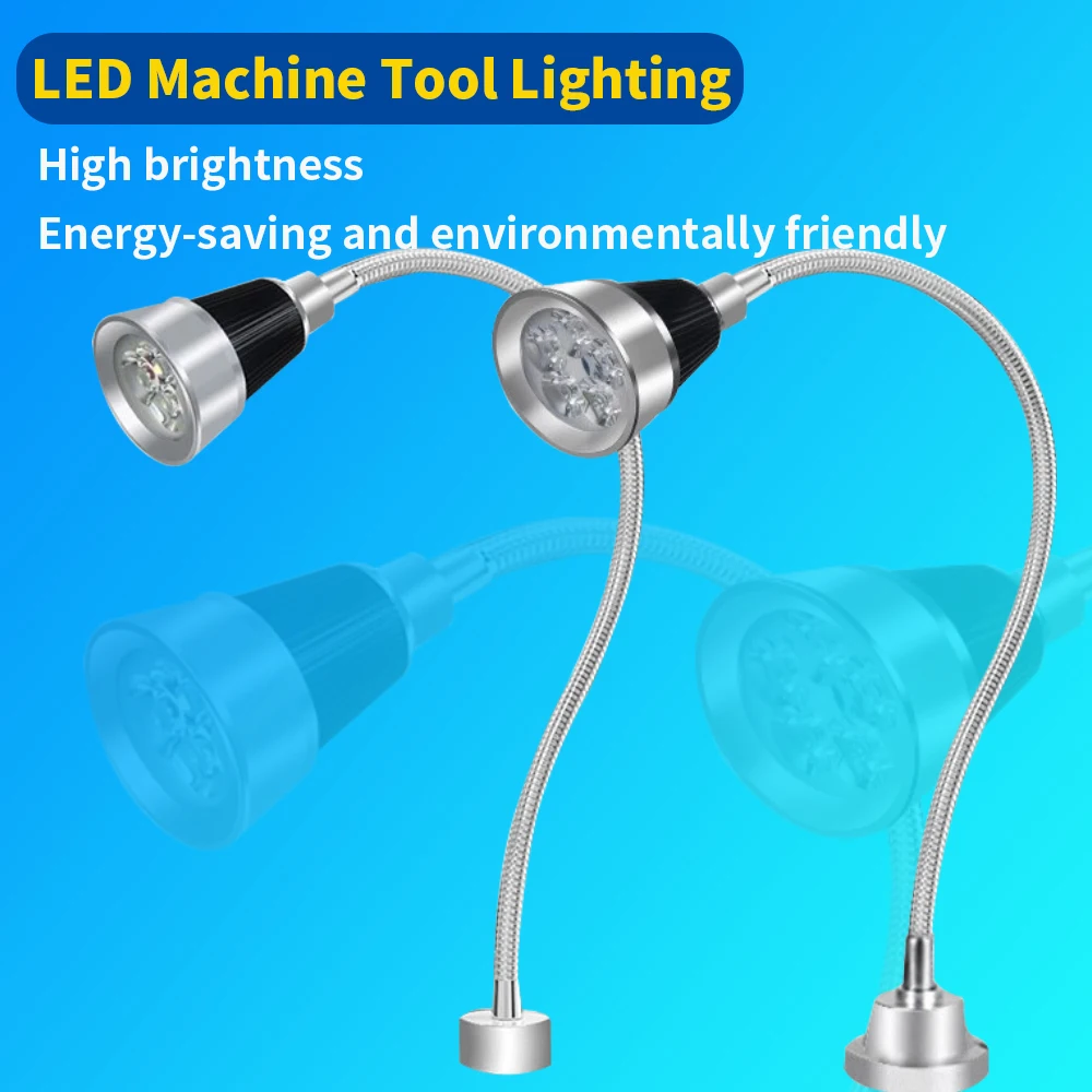 

Рабочий фонарь станка с ЧПУ — регулируемая светодиодная лампа высокой яркости для защиты фрезерного токарного станка