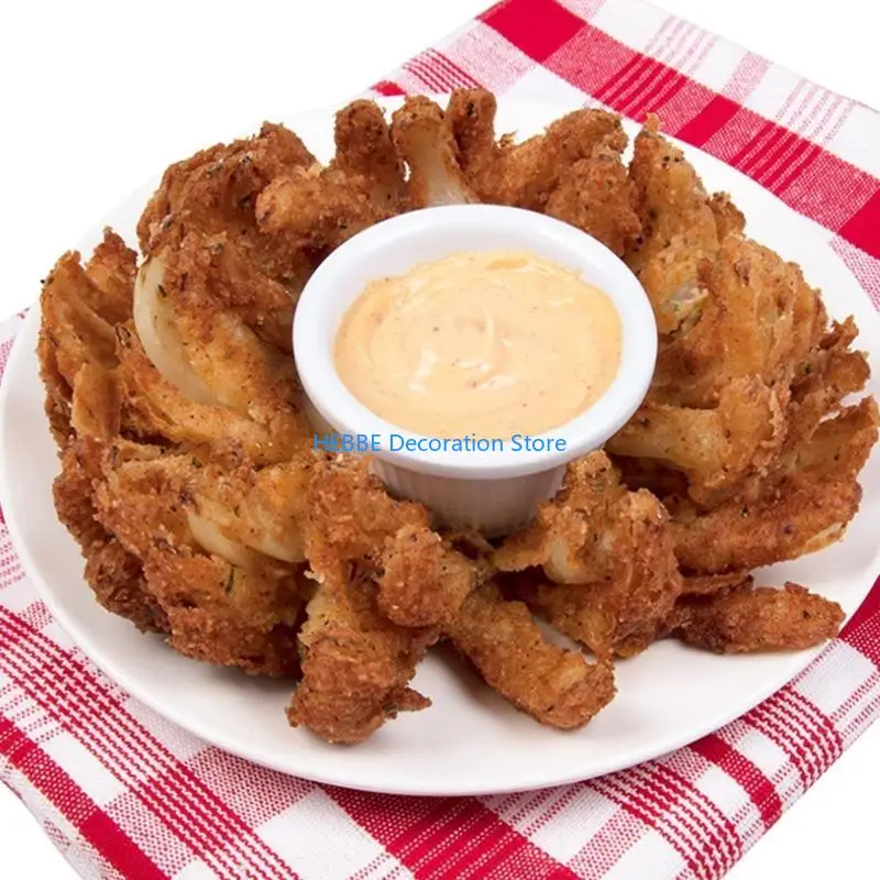B0KC Blooming Onion Set with Corer Remover Onion Chopper for Kitchen Tools Durable
