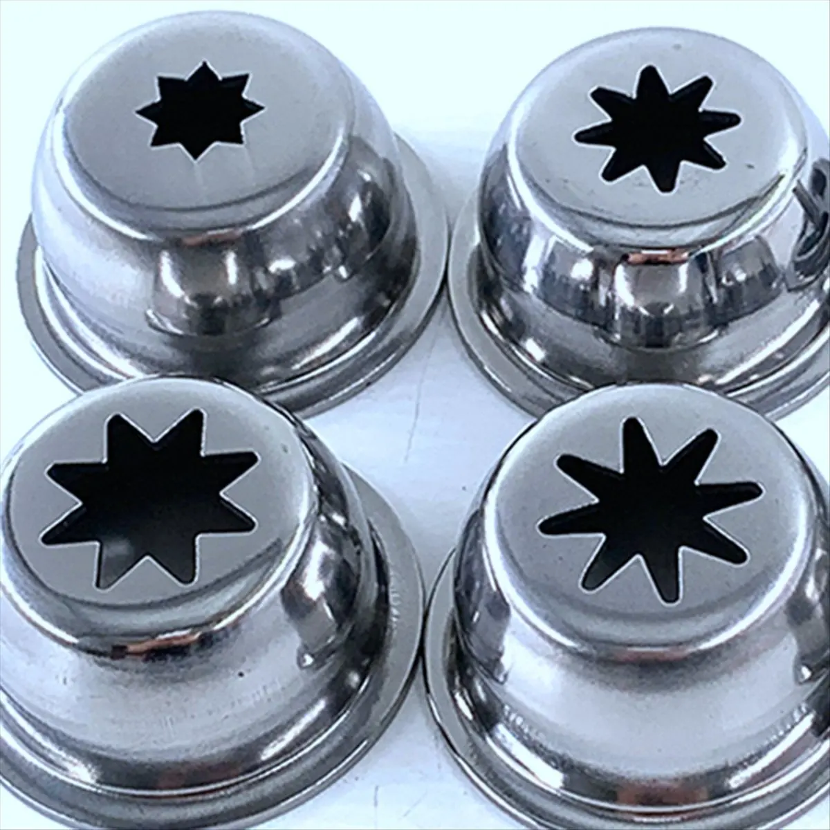 

Твердая полая форма для насадки Churrera Churro из нержавеющей стали для машины Churros, 5 форм/набор, внешний диаметр 53 мм