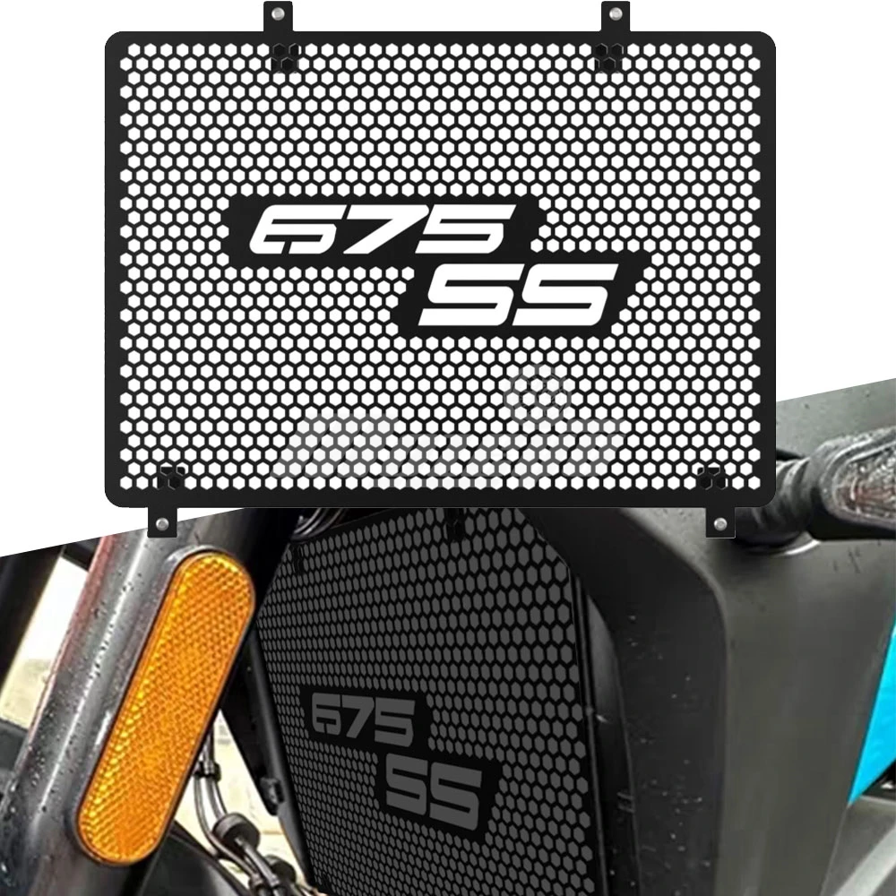 

CNC Aluminum Motorcycle Radiator Guard Grille Cover Protector Parts FOR CF MOTO CF675SS 675SS 675 SS 675 675-ss 2024 2025 2026