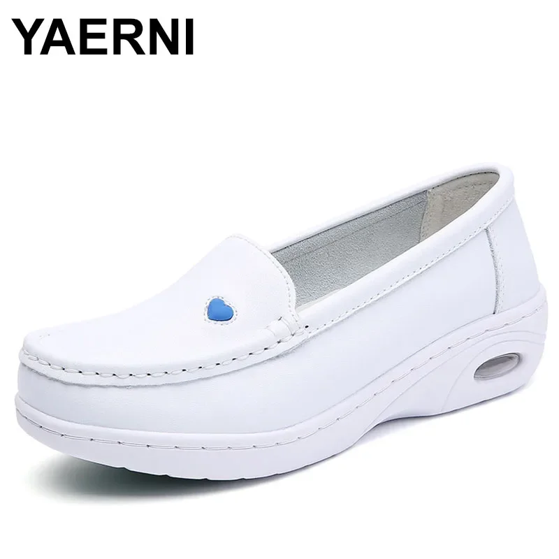 Nurse shoes women\'s   spring and summer new small white shoes hospital work air cushion shoes women lolita