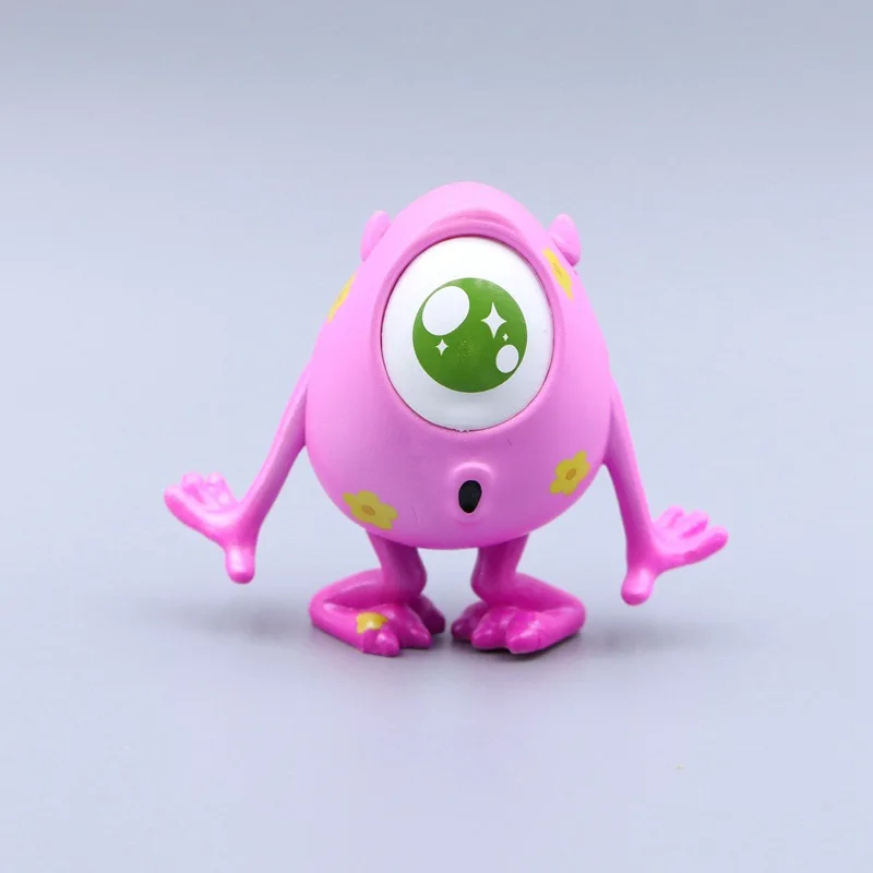 Cartoon Monsters University Kawaii Michael Cute Anime Q Ver. Figurka Ornament dekoracyjny zabawki prezent urodzinowy dla dzieci 5cm