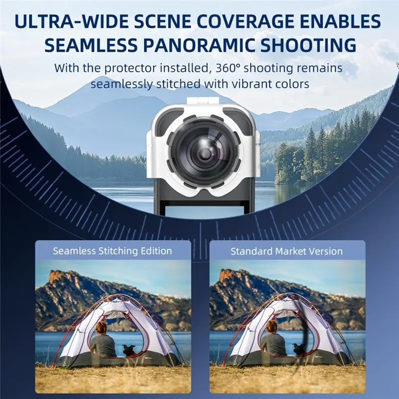 Promotion Lens Guard Protector Cover For Insta 360 X5 Transparent Anti-Fog Lens Protector Case Camera Accessories