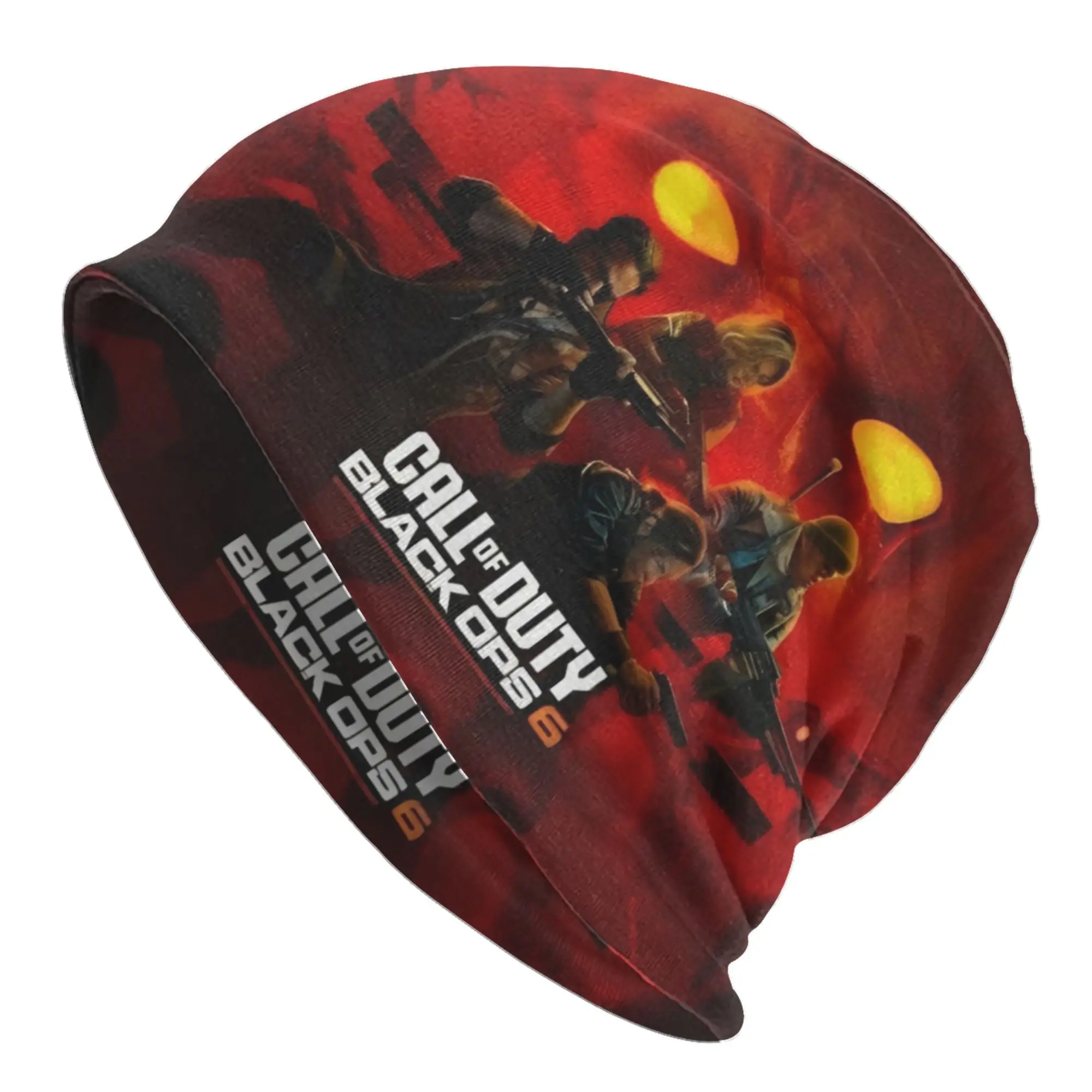 C-Call of D-Duty B-Black O-Ops Shooting Game Skullies Beanies Caps Streetwear Winter Men Knitted Hat Adult Unisex  Bonnet Hats