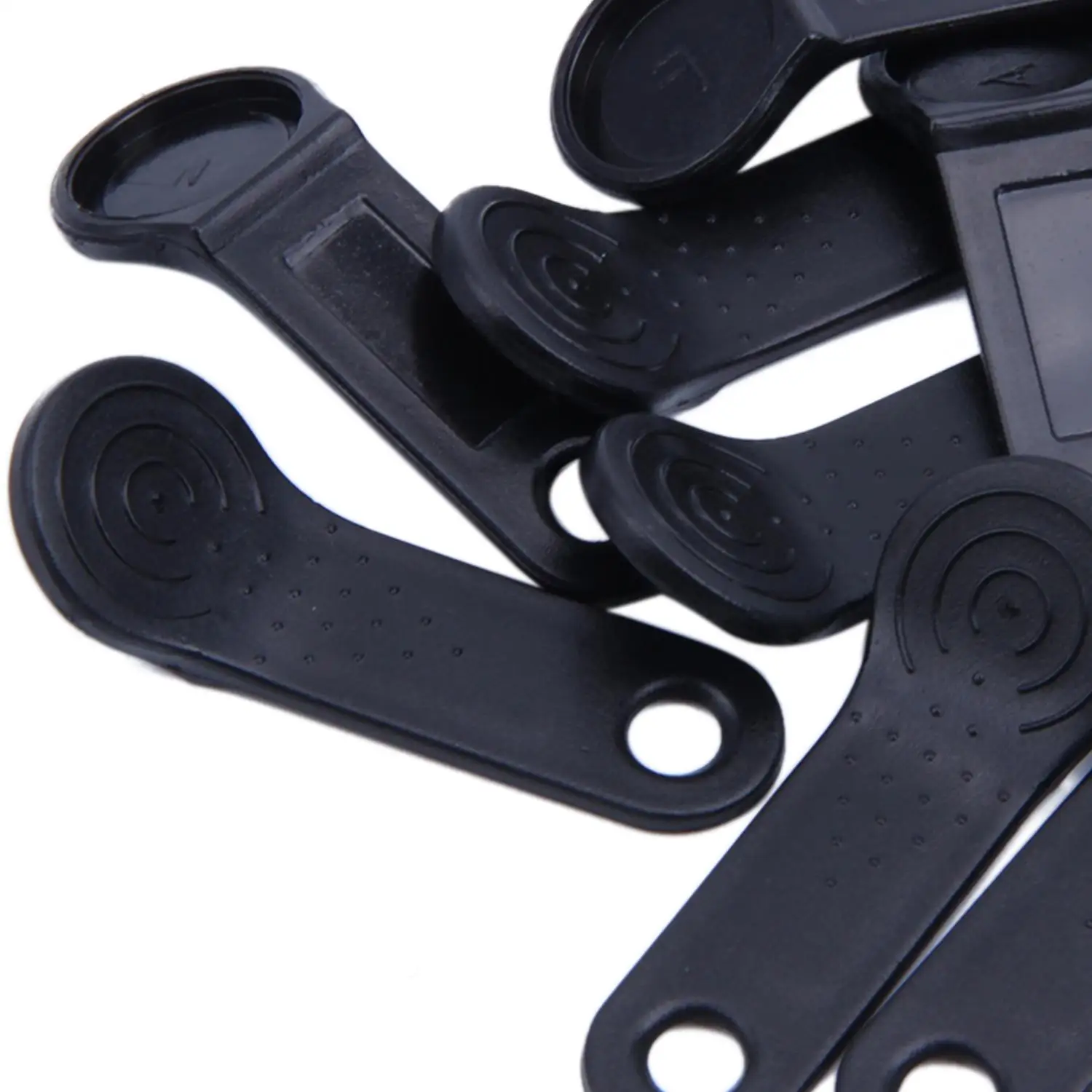 AT41 20 шт. DS1990A-F5 TM Card Ibutton Tag с настенным креплением, 10 шт. Черный и 10 шт. Красный