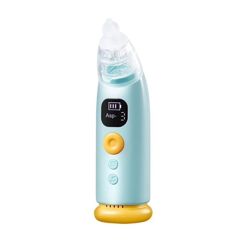 Aspirateur nasal avec nettoyeur nez comptine 3 niveaux d'aspiration ventouse nasale