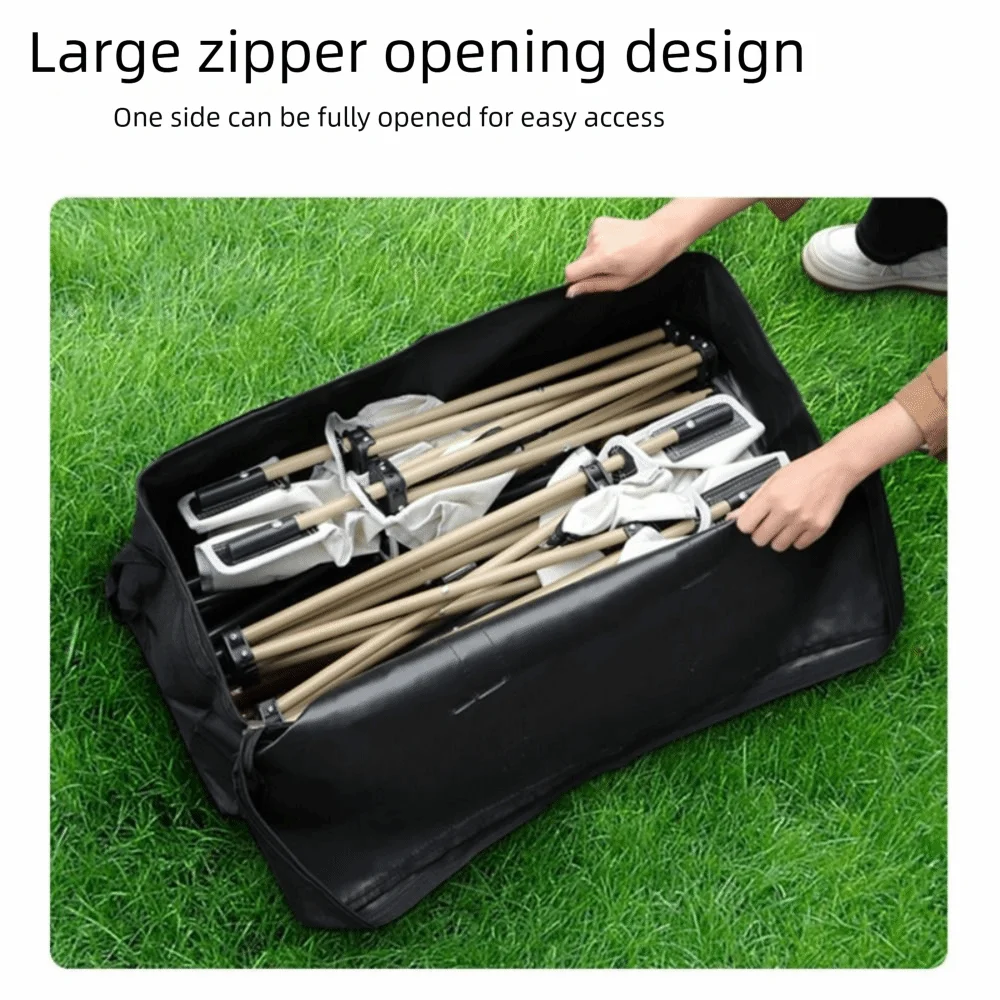 

55L/100L/150L Extra Large Capacity Travel Bag Waterproof Foldable Oxford Cloth Hiking Handbag Multi-functional Double Zipper