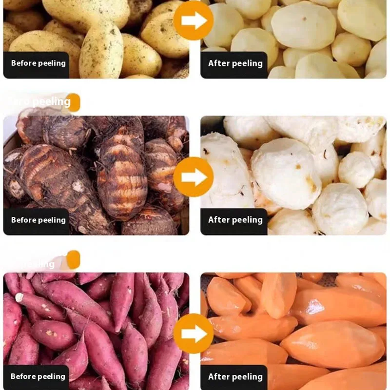 Onion Peeling Machine Potato Peeling Machine Commercial Automatic Peeling Machine