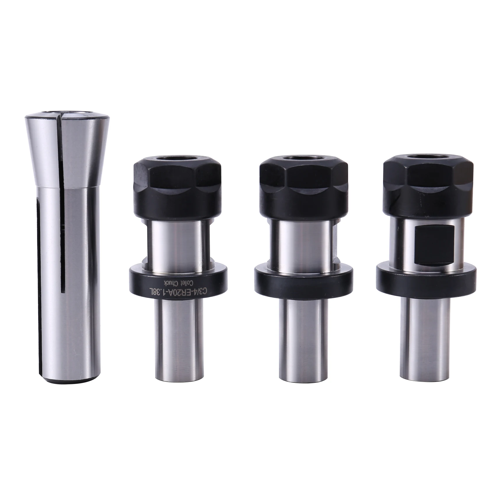 

Mar.3 Pieces Of 3/4 ER20 1.38 Chuck Chuck + 1Pc R8 Chuck 3/4, With Flat TTS System Kit, Tool Holder