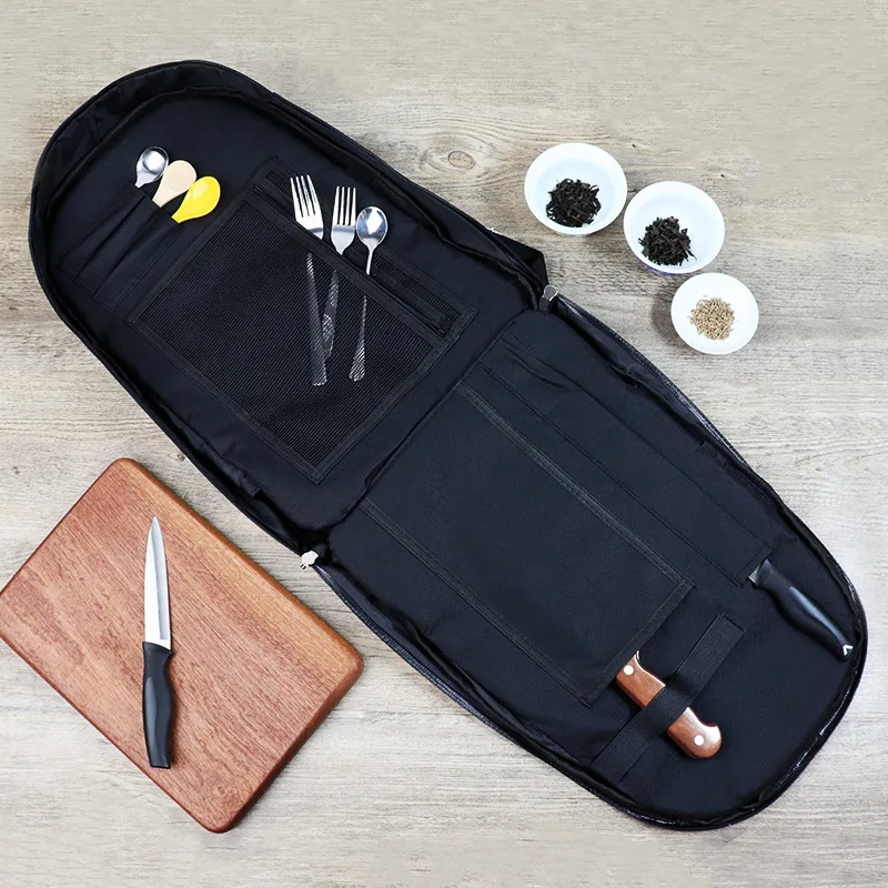 Shoulder Chef Knife Bag Portable Knife Shoulder Bag Carry Case Bag Kitchen Cooking Durable Knife Tool Bag Knife Storage Bag Case