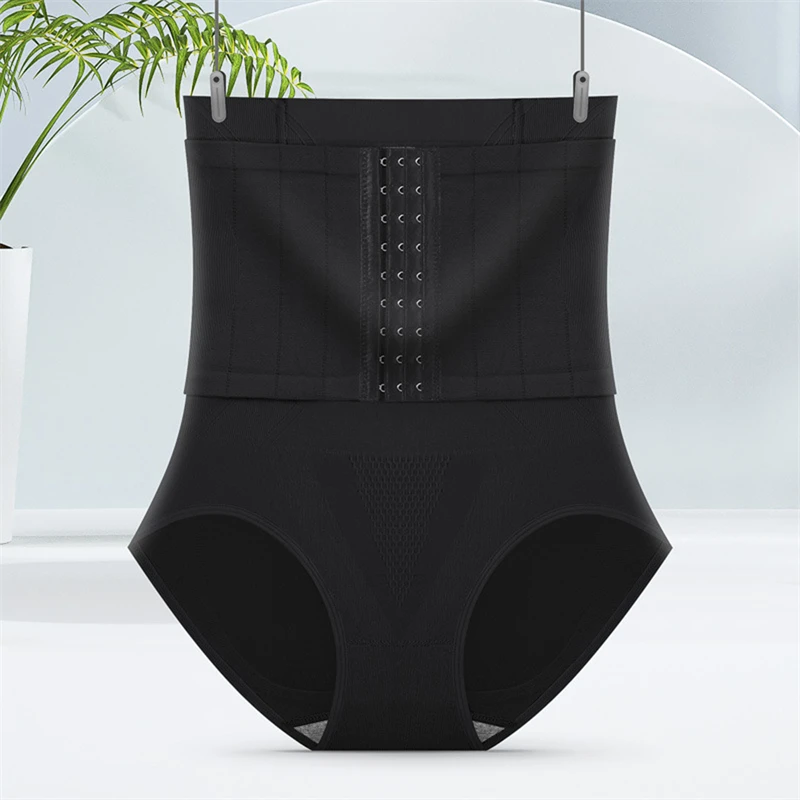 Waist Trainer Corset Shapewear Reducing Body Shaper Sheath Belly Modeling Strap Slimming Underwear Belt Butt Lifter Briefs