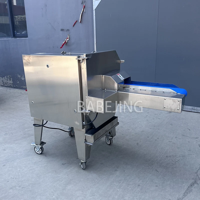 Günstiger multifunktionaler vollautomatischer Fleischschneider, großer gekochter Fleischschneider aus Edelstahl