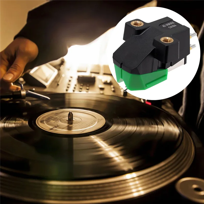 

FFYY-AT-VM95E двойного действия магнитный стерео мм картридж Sylus детали для LP виниловый проигрыватель проигрывателей аксессуары для проигрывателей