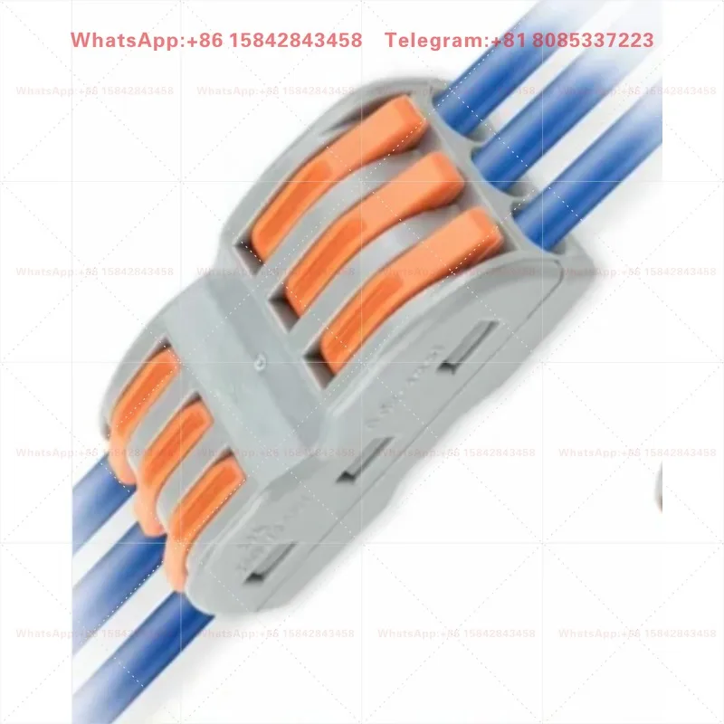 3 In 3 Out 2 In 4 Out Terminal Connector Multi Way Wiring Plug Electrical Connection Spare Parts