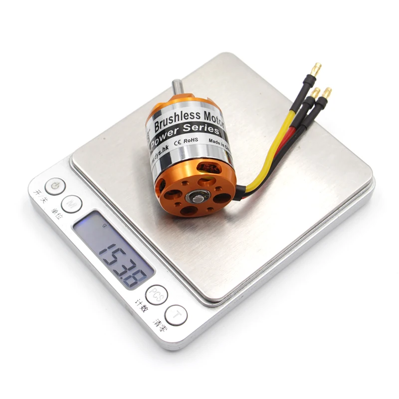 Dys D3548 3548 790KV 900KV 1100KV มอเตอร์ไร้แปรง 3 ~ 5S Lipo เส้นผ่านศูนย์กลางเพลา 5 มม.Gold และ Silver เหมาะสําหรับ RC FIXED-Wing Drones
