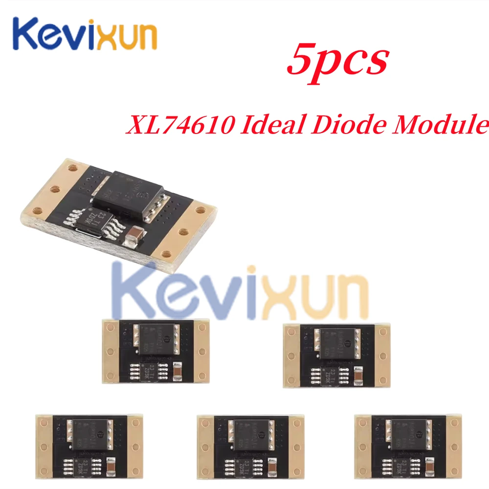 1-10pcs XL74610 Ideal Diode Module Adopts LM74610 Dedicated Chip to Simulate Simulation Rectifier Board 1.5V-36V 0mA 15A/30A