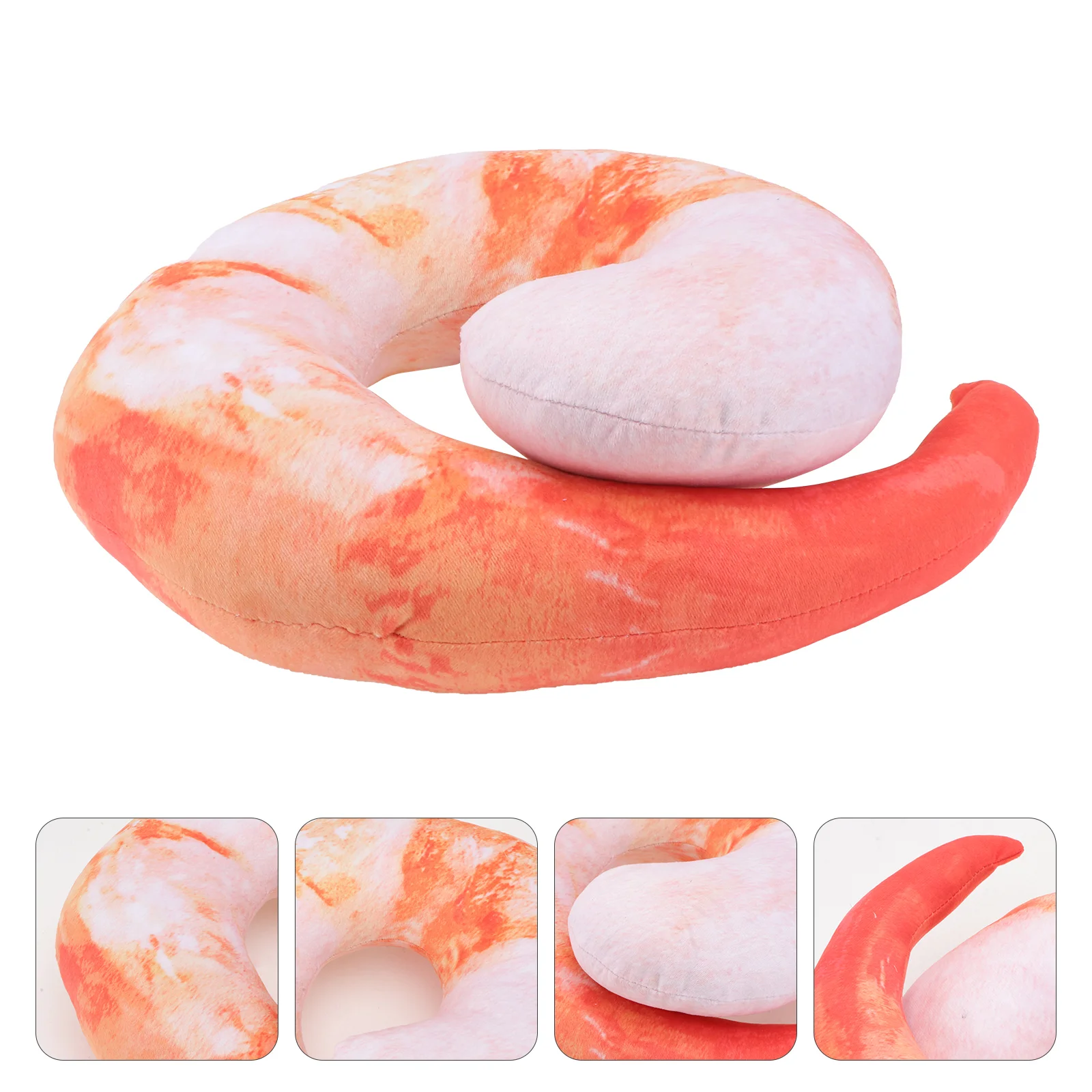 Simulation Shrimp Stuffed Plush Toy Realistic Marine Animals Throw Pillow Cushion shrimp plush toy