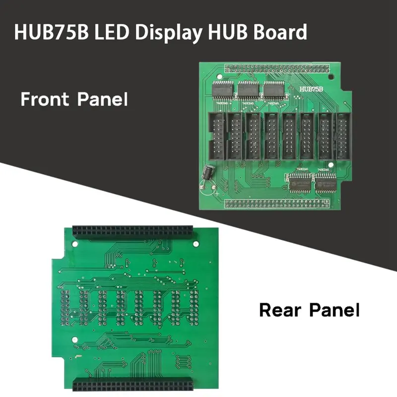 كامل اللون شاشة LED HUB75B led محور المجلس 1-16 مسح led مجلس الوزراء استقبال محور المجلس دعم جميع العلامات التجارية