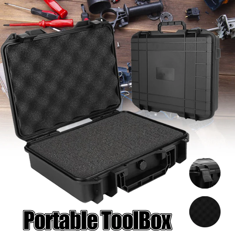 Waterproof Hard Carry Case Bag Tool Case Safety Instrument Equipment Toolbox Storage Box Organizer Safety Protector Organizer