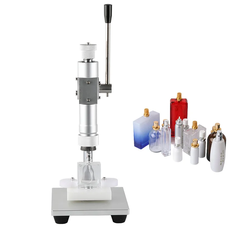 Manual Perfume Bottle Crimping Machine Metal Collar Cap Press Capping Machine Spray Crimper Sealer