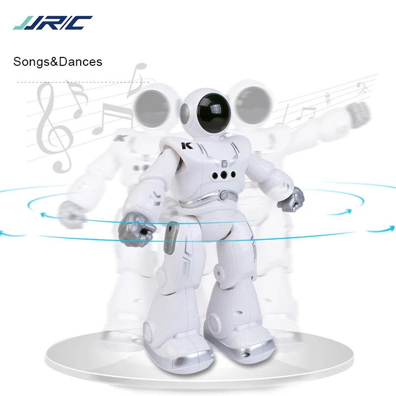 Programming Automatic Presentation Intelligent RC Robot JJRC R18 RC Robot Gesture Sensor Smart Robots Toys For Boys Children