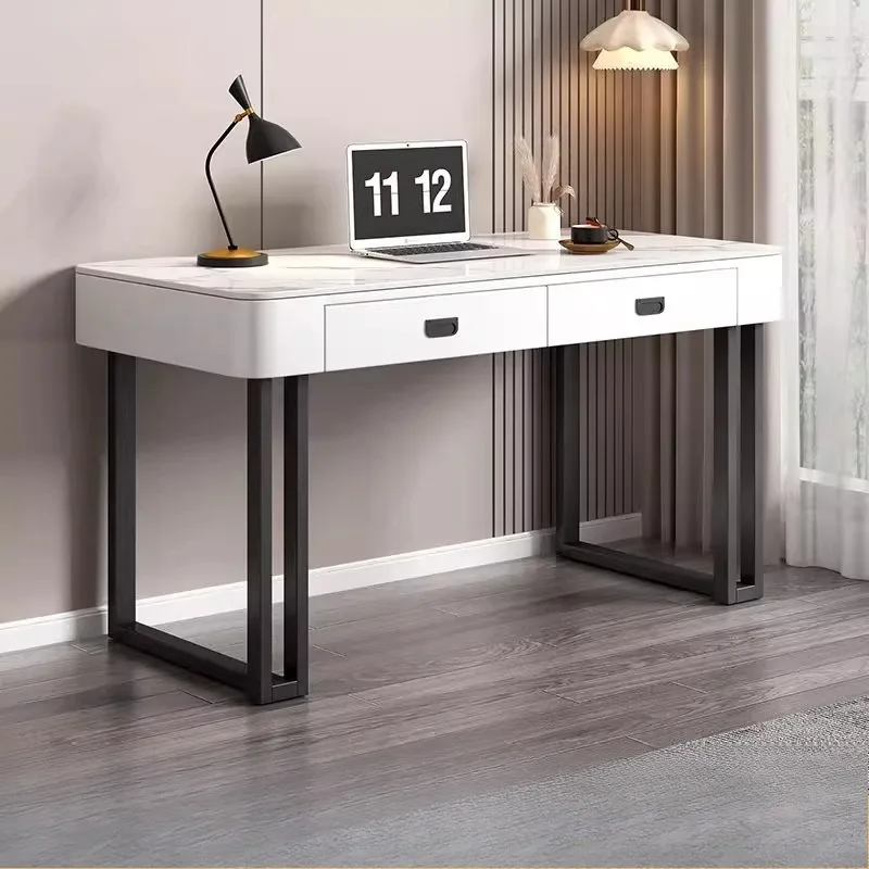 

Brown Computer Office Desks Designer Stand Corner Study Office Desks Adjustable Gaming Mesa Para Computador Office Furniture