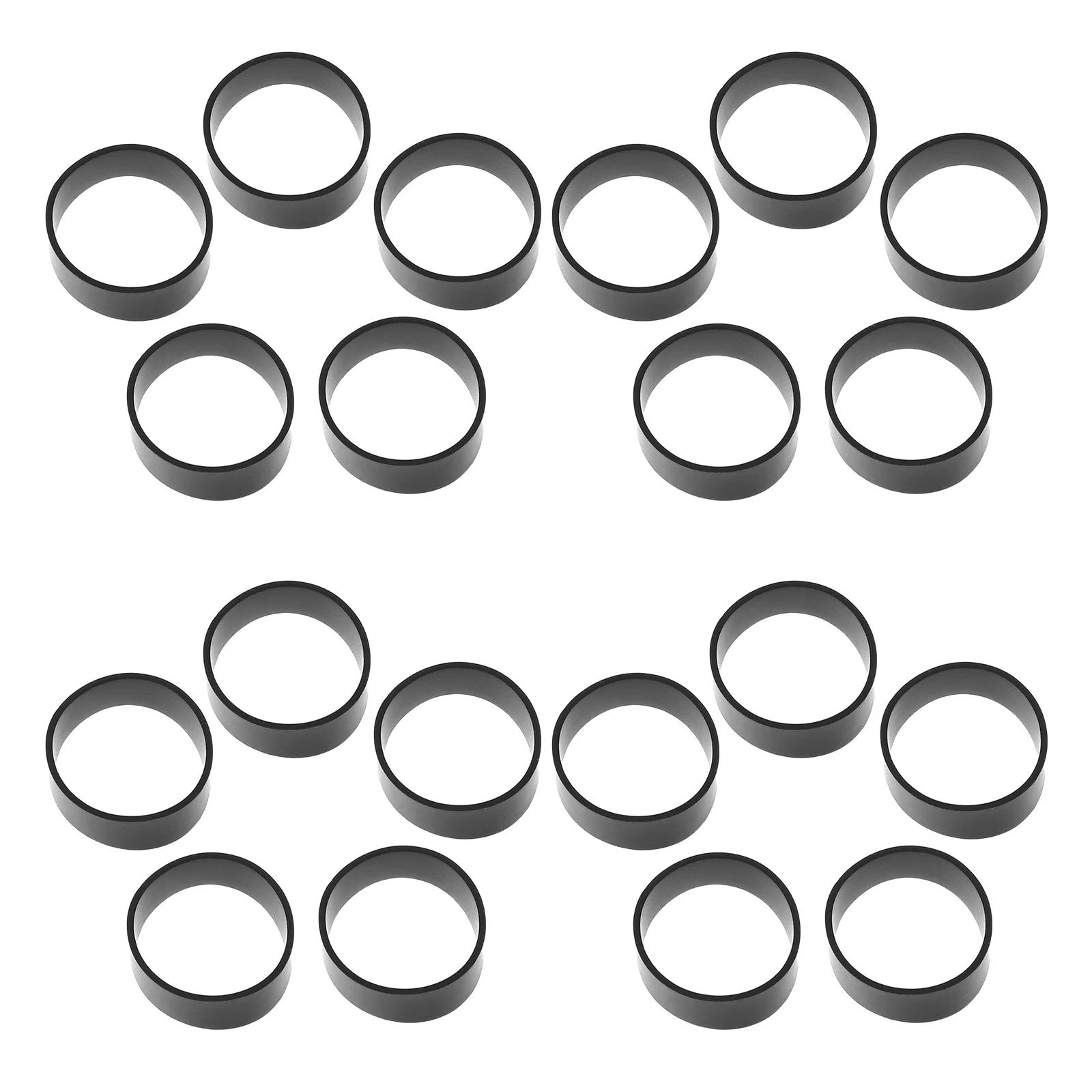 500 peças laços de cabo de silicone elásticos reutilizáveis faixas de bobina para linha de dados gerenciamento de cabo de alimentação tiras de organização de escritório doméstico