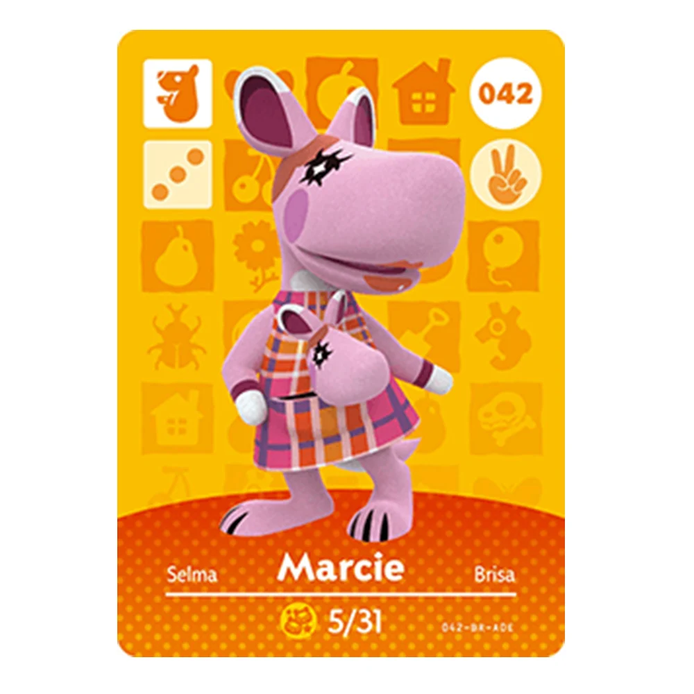 Nuova carta a foglia incrociata NS Switch Nuova scheda NFC Animal Crossing 3DS 031-054
