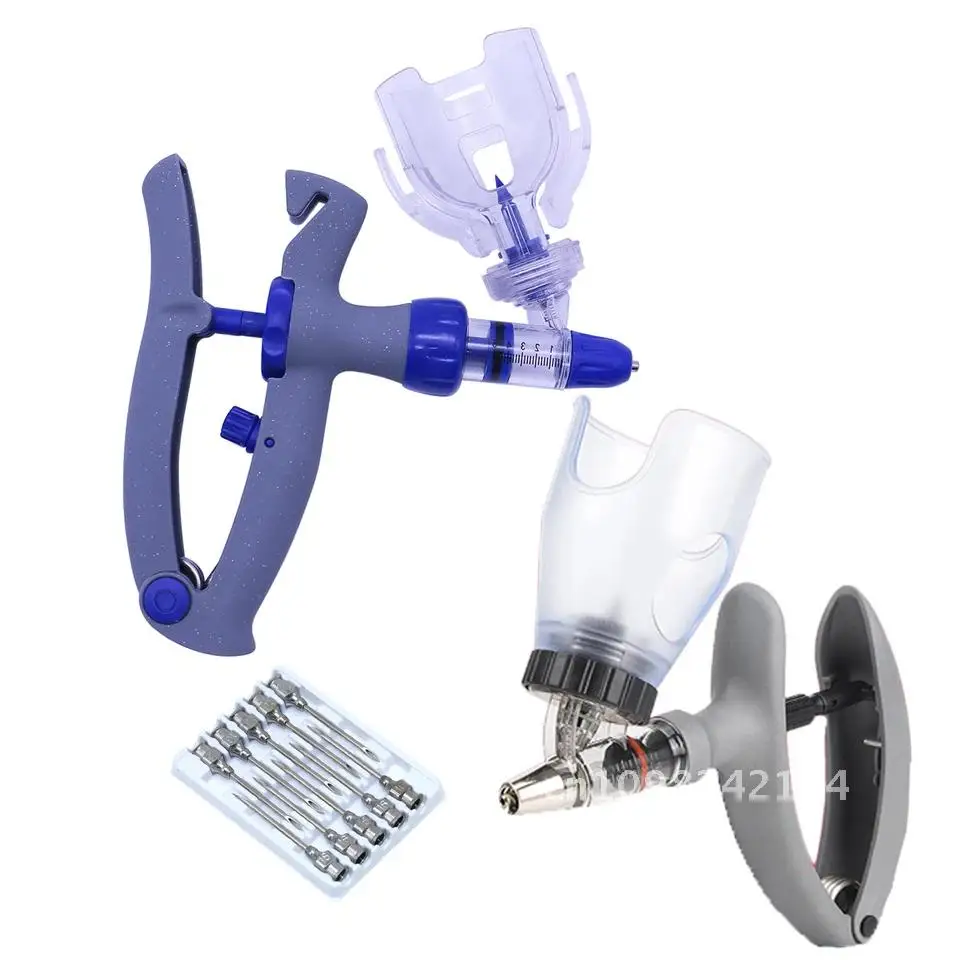 

Automatic Continuous Syringe Animal Adjustable Syringe Chicken Needles Tools Injector Bird Vaccine 10 Poultry Veterinary
