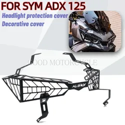 New For SYM ADX 125 125ADX ADX125 Motorcycle Accessories Front Light Protection Cover Lampshade Headlight Guard Fit SYM ADX 125