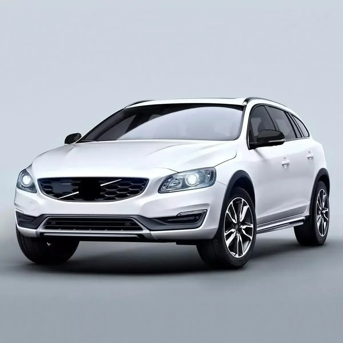 LHD لفولفو S60 T5 T6 S80 V60 2012-2016 سيارة استبدال الرؤية الخلفية غطاء مرآة جانبية غطاء الجناح الباب الخارجي الإسكان قذيفة الكسوة